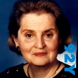 madeleine albright at the 92nd street y on the role of religion in world politics (original staging) audiobook cover image