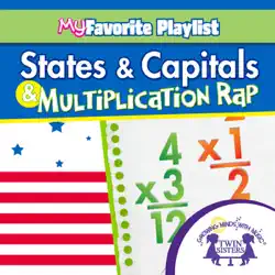 states and capitals, and multiplication rap audiobook cover image