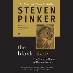 the blank slate: the modern denial of human nature (unabridged) audiobook cover image