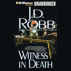 witness in death: in death, book 10 (unabridged) audiobook cover image