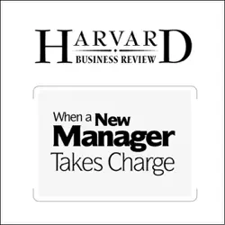 when a new manager takes charge (harvard business review) (unabridged) audiobook cover image