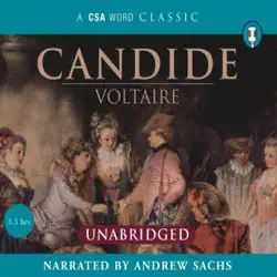 candide (unabridged) audiobook cover image