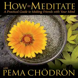 how to meditate with pema chodron audiobook cover image