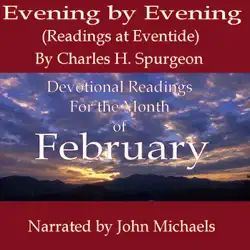 evening by evening (readings for february): readings at eventide (unabridged) audiobook cover image