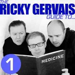 the ricky gervais guide to... medicine audiobook cover image