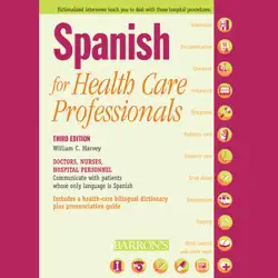 spanish for health care professionals (unabridged) audiobook cover image