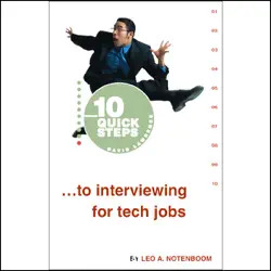 10 quick steps to interviewing for tech jobs audiobook cover image