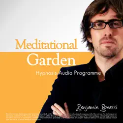 meditational garden - relax with hypnosis audiobook cover image