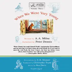 when we were very young: a.a. milne's pooh classics, volume 3 (unabridged) audiobook cover image