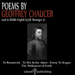 poems by geoffrey chaucer audiobook cover image