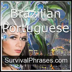 learn portuguese - survival phrases portuguese, volume 1: lessons 1-30: absolute beginner portuguese #3 (unabridged) audiobook cover image