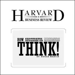 how successful managers think (harvard business review) audiobook cover image