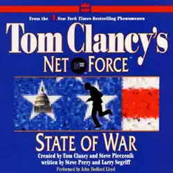 state of war: tom clancy's net force #7 audiobook cover image