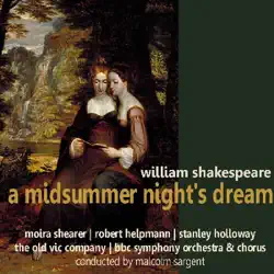 a midsummer night's dream (dramatised) imagen de portada de audiolibro
