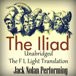 the iliad: unabridged for audible (unabridged) audiobook cover image