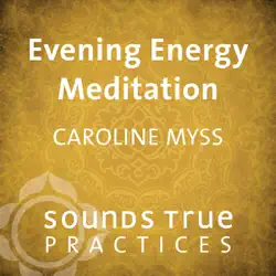 evening energy meditation audiobook cover image