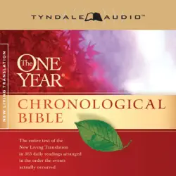 the one year chronological bible nlt (unabridged) audiobook cover image