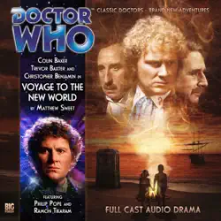 doctor who - voyage to the new world (unabridged) audiobook cover image