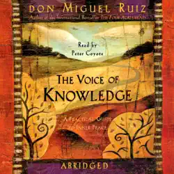 the voice of knowledge: a practical guide to inner peace (abridged nonfiction) audiobook cover image