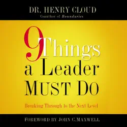 9 things a leader must do audiobook cover image