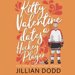 kitty valentine dates a hockey player audiobook cover image