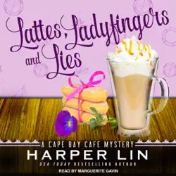 lattes, ladyfingers, and lies audiobook cover image