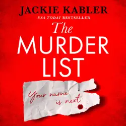 the murder list audiobook cover image