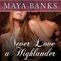 never love a highlander audiobook cover image