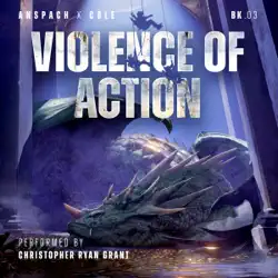violence of action audiobook cover image
