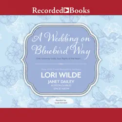 a wedding on bluebird way audiobook cover image