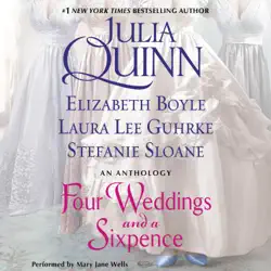 four weddings and a sixpence audiobook cover image