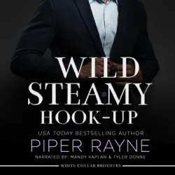 wild steamy hook-up: white collar brothers, book 3 (unabridged) audiobook cover image
