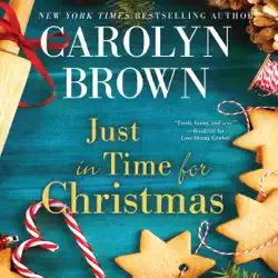 just in time for christmas audiobook cover image