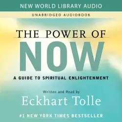 the power of now: a guide to spiritual enlightenment audiobook cover image