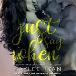 just say when audiobook cover image