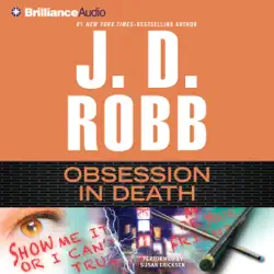 obsession in death: in death, book 40 (abridged) audiobook cover image