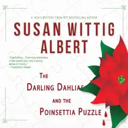 the darling dahlias and the poinsettia puzzle audiobook cover image