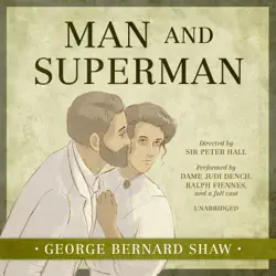 man and superman audiobook cover image