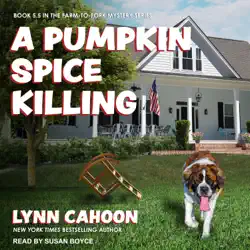 a pumpkin spice killing audiobook cover image