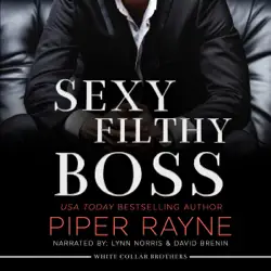 sexy filthy boss audiobook cover image