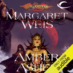 amber and ashes: dragonlance: dark disciple, book 1 (unabridged) audiobook cover image