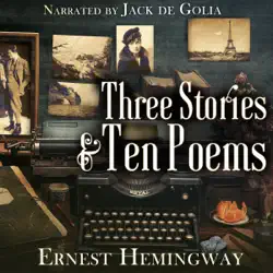 three stories and ten poems (unabridged) audiobook cover image