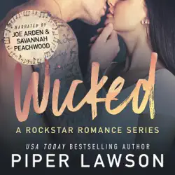 wicked: a rockstar romance series (unabridged) audiobook cover image