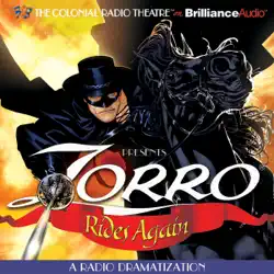 zorro rides again: a radio dramatization audiobook cover image