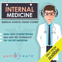 internal medicine: medical school crash course (unabridged) audiobook cover image
