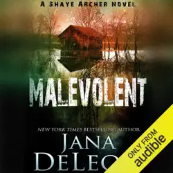 malevolent: shaye archer series, book 1 (unabridged) audiobook cover image