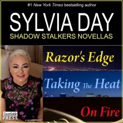 sylvia day shadow stalkers e-bundle: razor's edge, taking the heat, on fire audiobook cover image