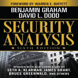 security analysis: sixth edition: foreword by warren buffett (unabridged) audiobook cover image