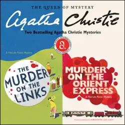 the murder on the links & murder on the orient express audiobook cover image