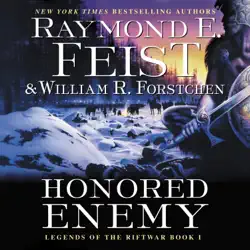 honored enemy audiobook cover image